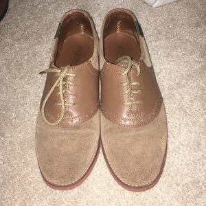 Bass Saddle Oxfords